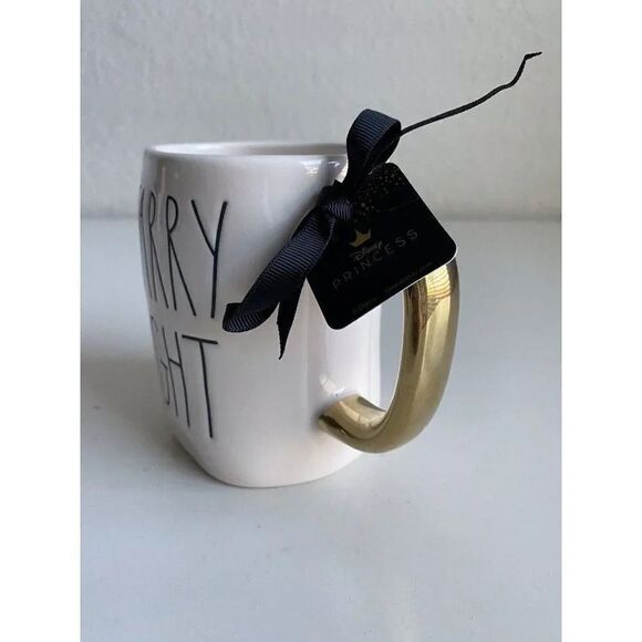 Rae Dunn Jasmine Starry Night Disney Princess Double sided Mug Alladin NEW - Picture 3 of 6